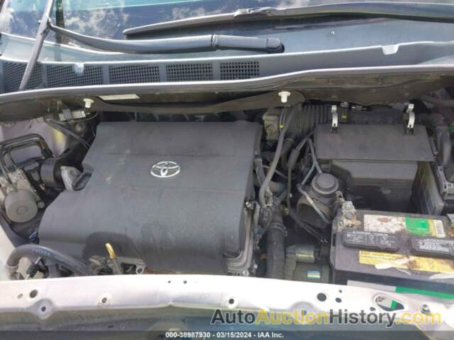 TOYOTA SIENNA LE V6 8 PASSENGER, 5TDKK3DC7DS335767