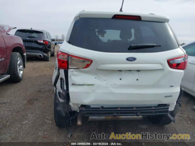 FORD ECOSPORT SE, MAJ6S3GL4KC283077