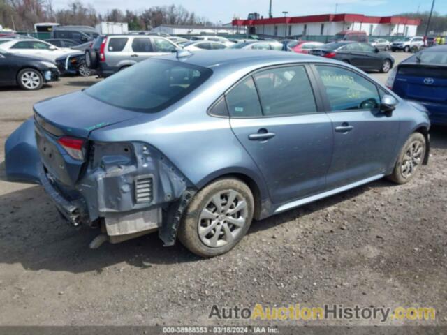 TOYOTA COROLLA LE, 5YFEPMAE6MP234089