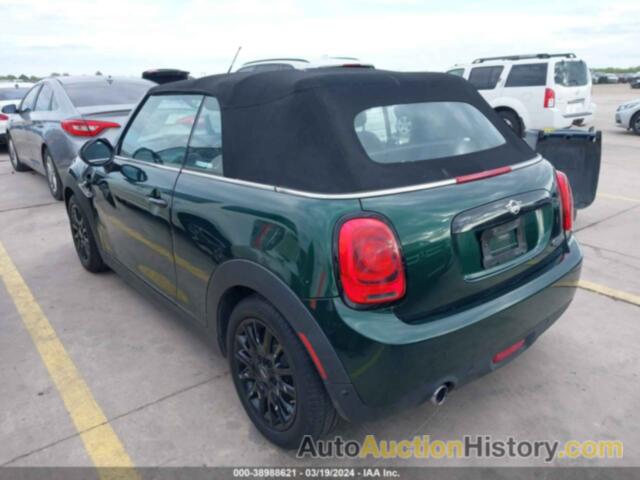 MINI CONVERTIBLE COOPER, WMWWG5C54K3H08991