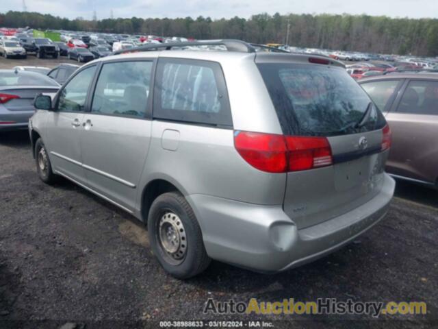 TOYOTA SIENNA CE, 5TDZA23C85S250824