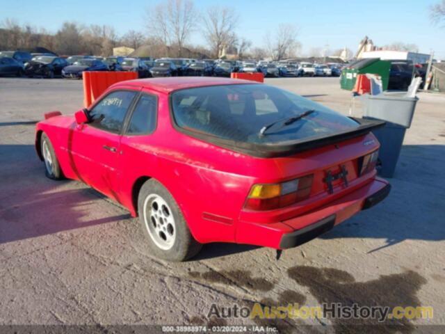 PORSCHE 944, WP0AA0946GN459652