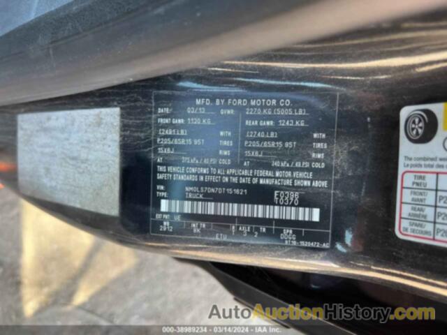 FORD TRANSIT CONNECT XLT, NM0LS7DN7DT151621