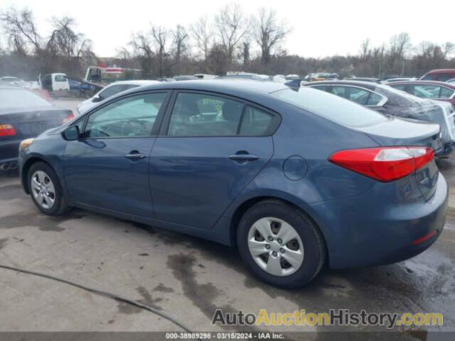 KIA FORTE LX, KNAFK4A6XG5464132