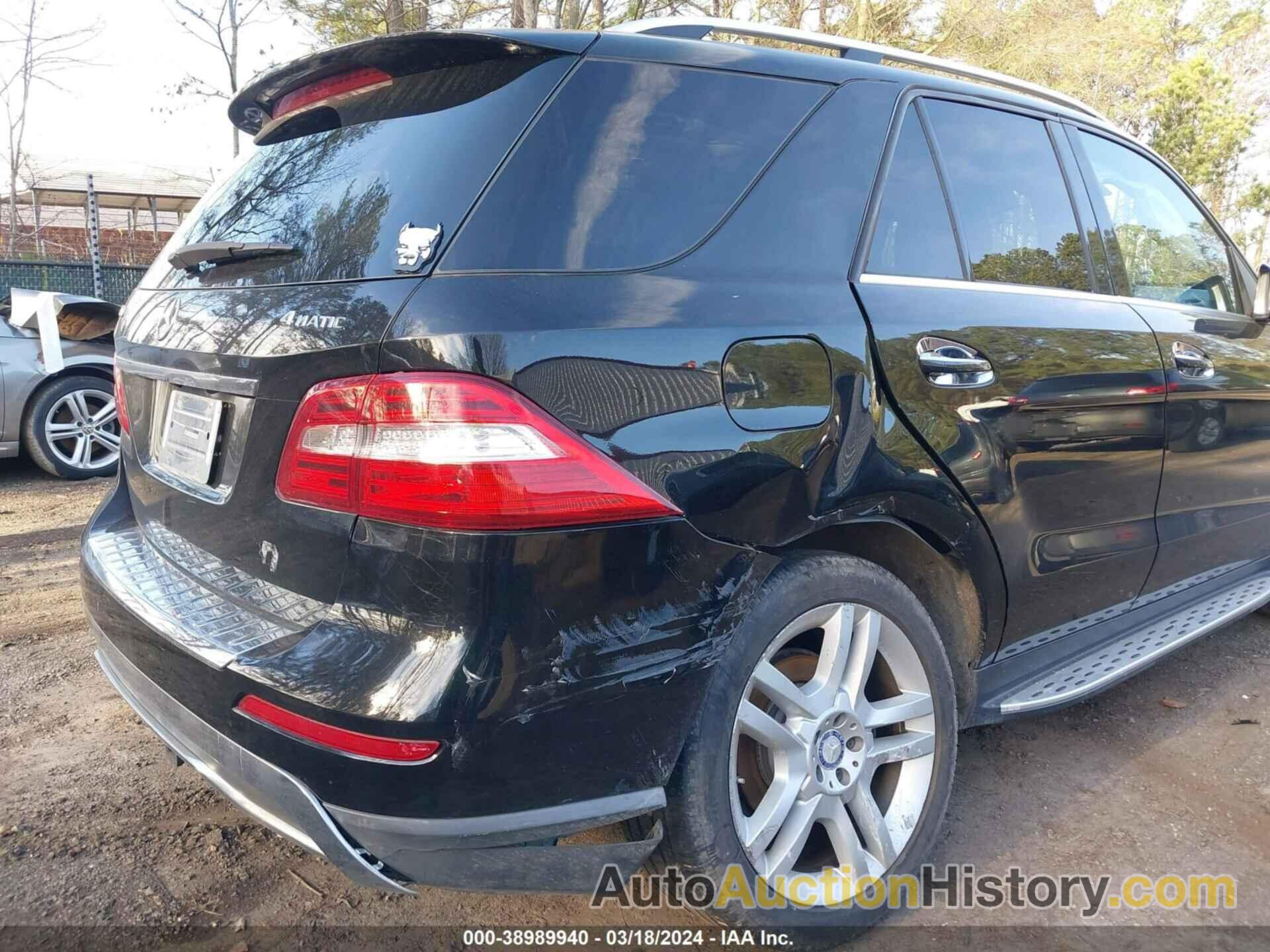 MERCEDES-BENZ ML 350 4MATIC, 4JGDA5HB9DA248728