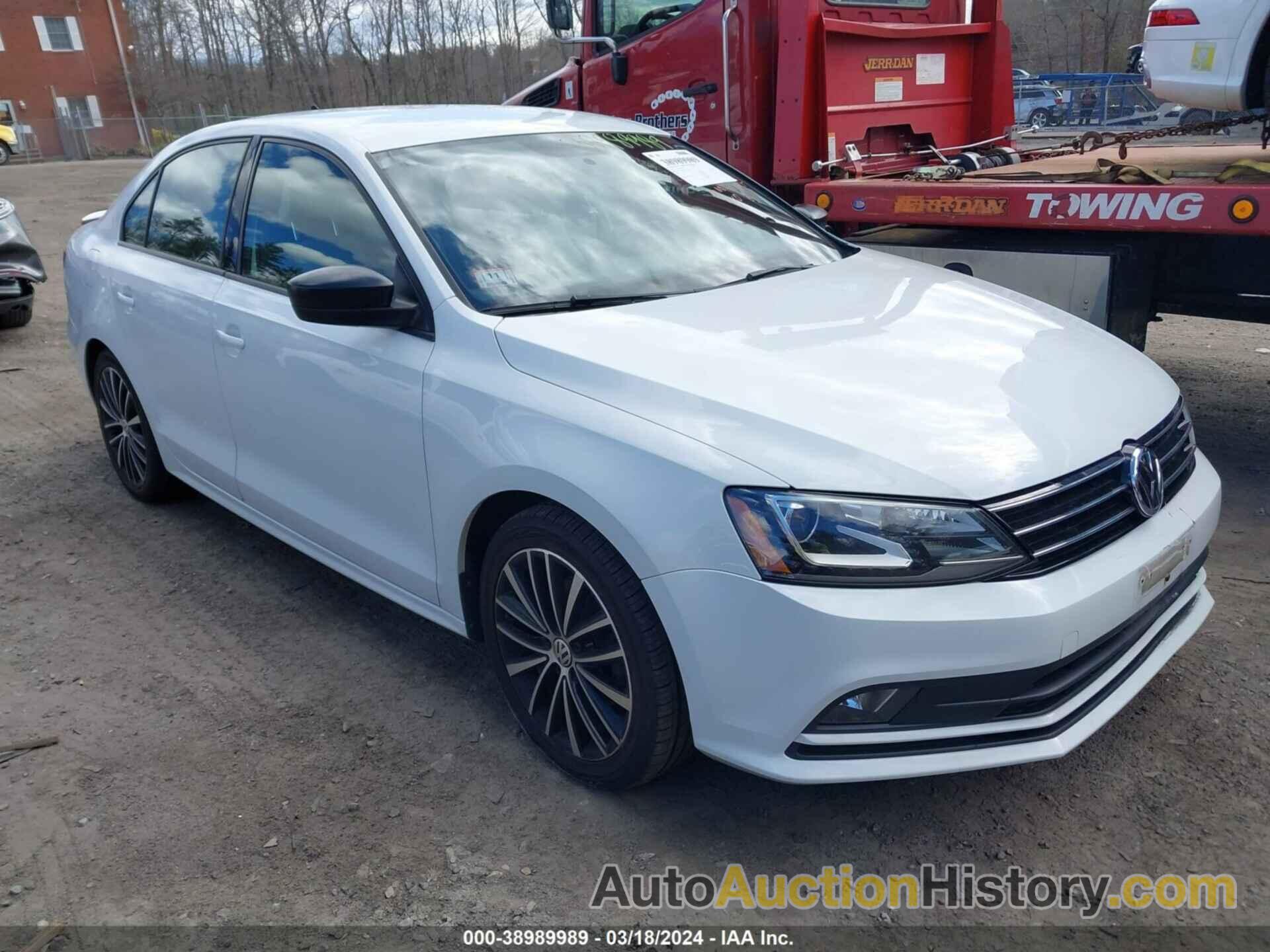 VOLKSWAGEN JETTA 1.8T SPORT, 3VWD17AJ2GM418904