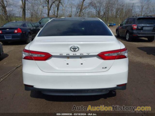 TOYOTA CAMRY LE, 4T1B11HK0JU136359