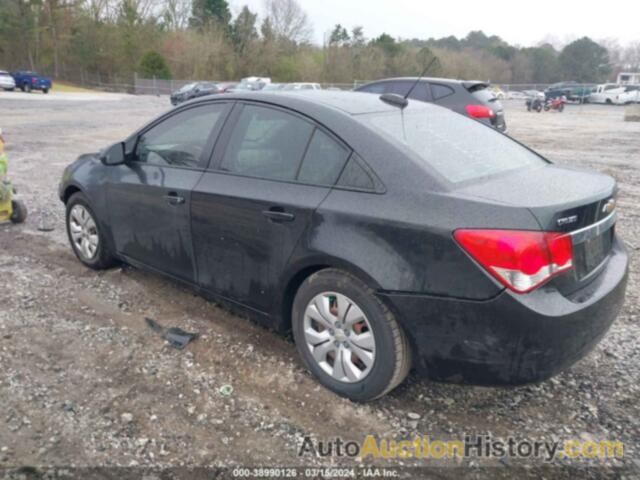 CHEVROLET CRUZE LS AUTO, 1G1PA5SH6F7262433