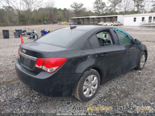 CHEVROLET CRUZE LS AUTO, 1G1PA5SH6F7262433