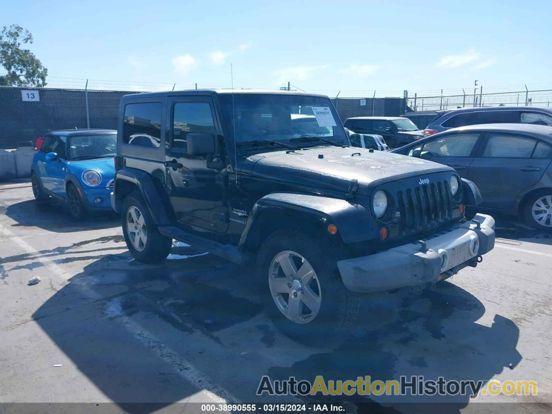 JEEP WRANGLER SAHARA, 1J8FA54199L720103