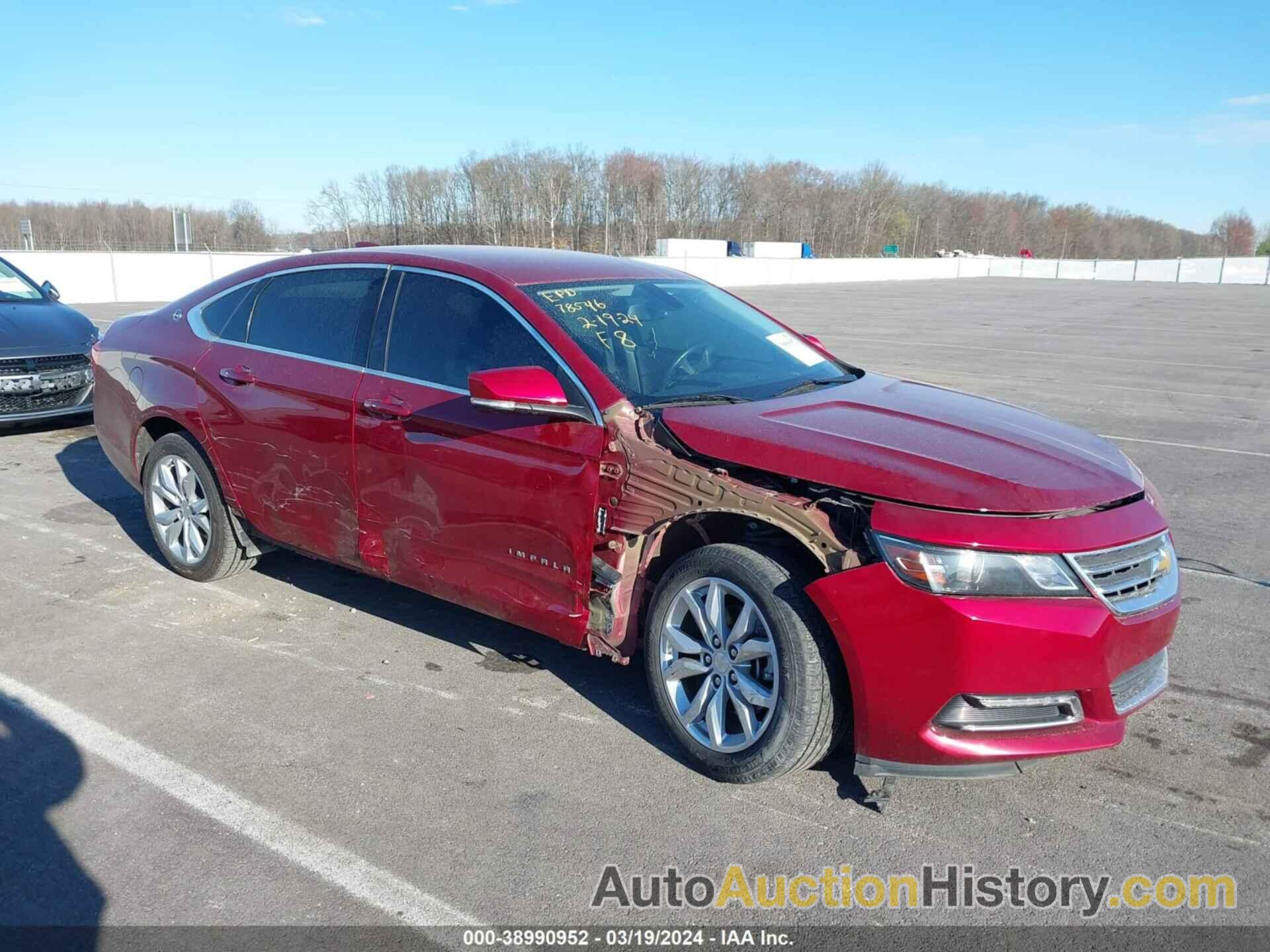 CHEVROLET IMPALA FWD LT, 1G11Z5S33LU114479