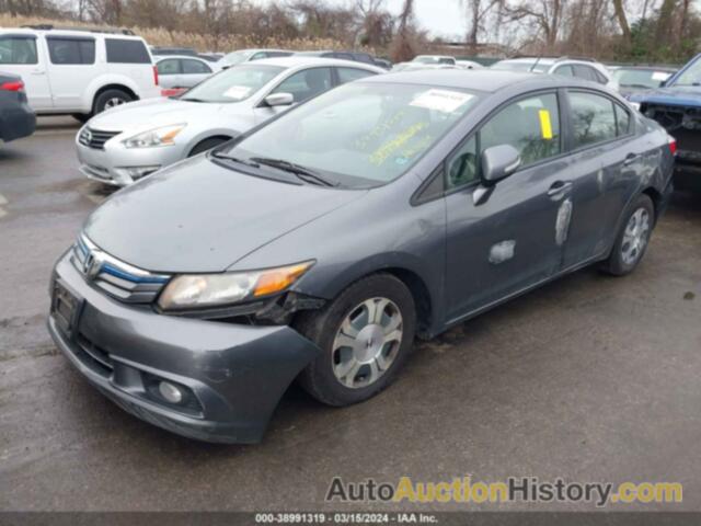 HONDA CIVIC HYBRID, JHMFB4F3XCS001113