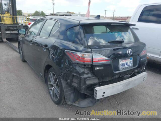 LEXUS CT 200, JTHKD5BH9F2233383