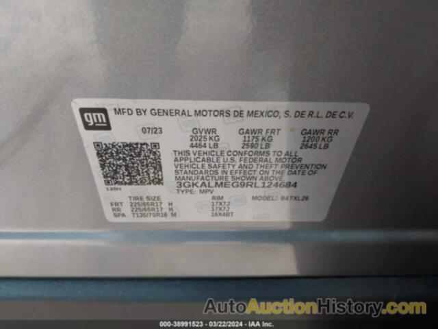 GMC TERRAIN SLE, 3GKALMEG9RL124684