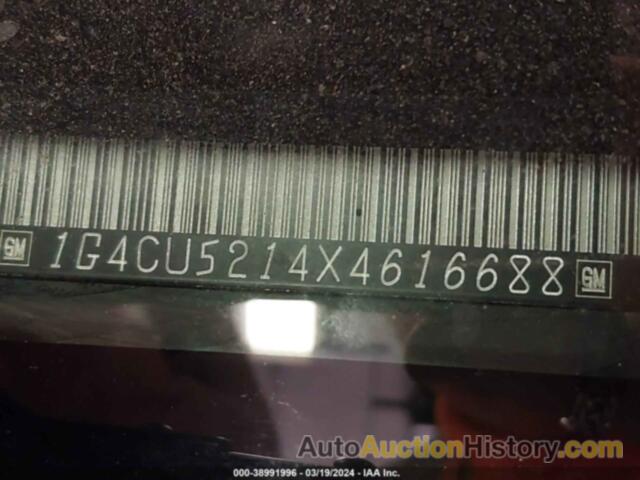 BUICK PARK AVENUE ULTRA, 1G4CU5214X4616688