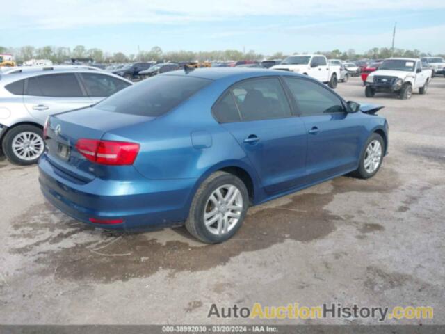 VOLKSWAGEN JETTA 2.0L TDI S, 3VWLA7AJ5FM264103