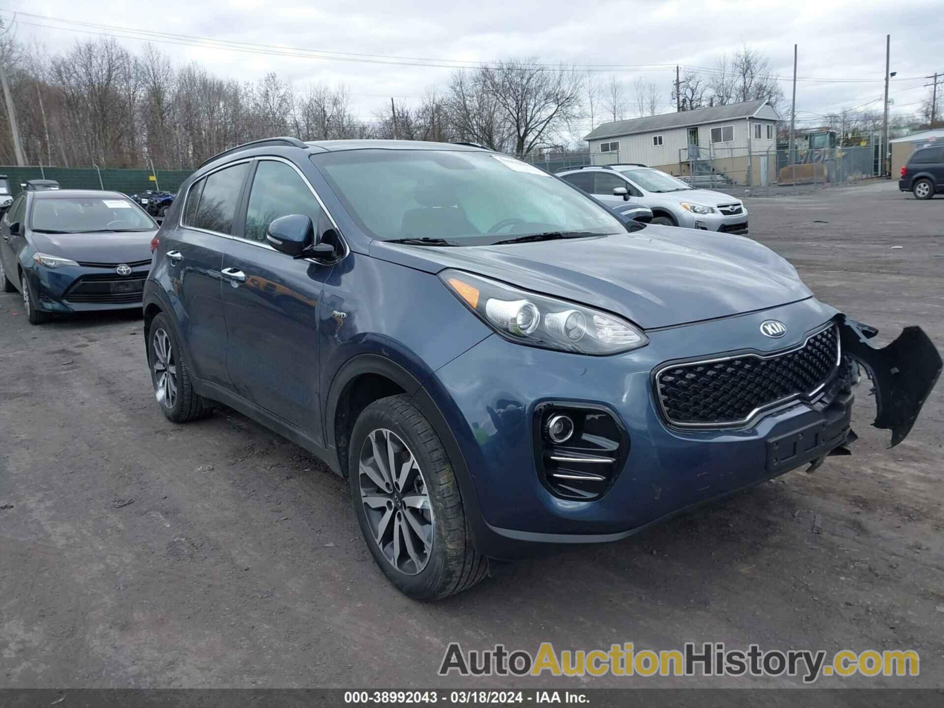 KIA SPORTAGE EX, KNDPNCAC3J7428258