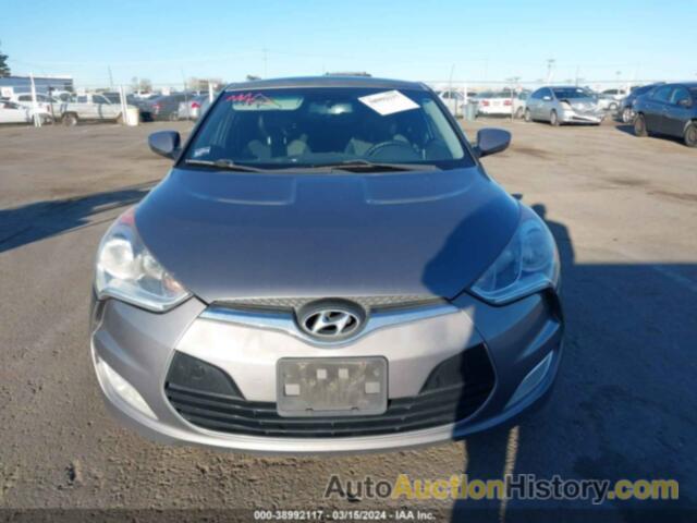 HYUNDAI VELOSTER BASE W/BLACK, KMHTC6AD6CU057286