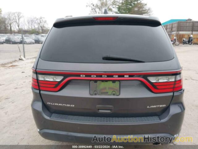 DODGE DURANGO LIMITED, 1C4RDHDG9GC371605