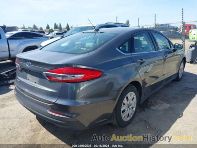 FORD FUSION S, 3FA6P0G78KR277156