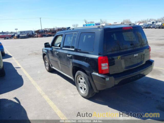 JEEP PATRIOT SPORT, 1J4FT28B99D159683