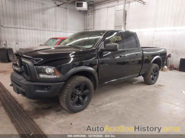 RAM 1500 CLASSIC WARLOCK QUAD CAB 4X4 6'4 BOX, 1C6RR7GT0KS675206