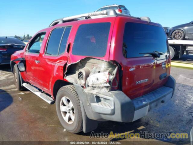 NISSAN XTERRA S, 5N1AN08U09C512636