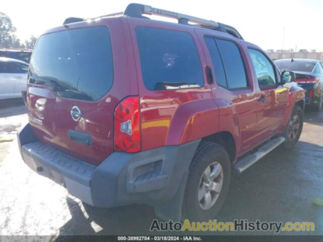 NISSAN XTERRA S, 5N1AN08U09C512636