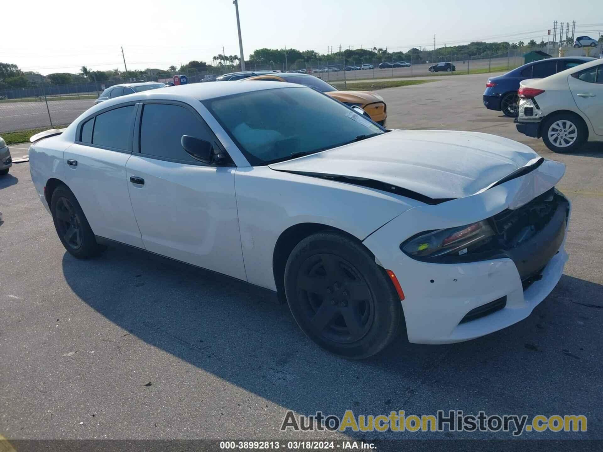 DODGE CHARGER POLICE RWD, 2C3CDXAG0KH645076