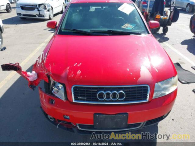 AUDI A4 1.8T QUATTRO, WAULC68E84A021229