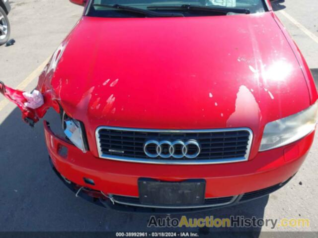 AUDI A4 1.8T QUATTRO, WAULC68E84A021229