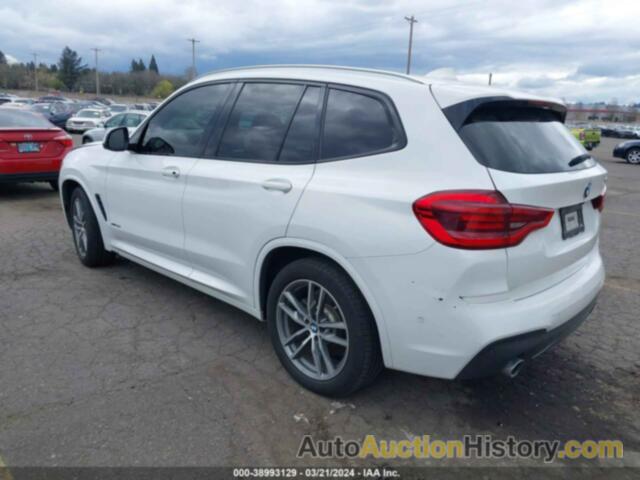 BMW X3 XDRIVE30I, 5UXTR9C53JLC79654