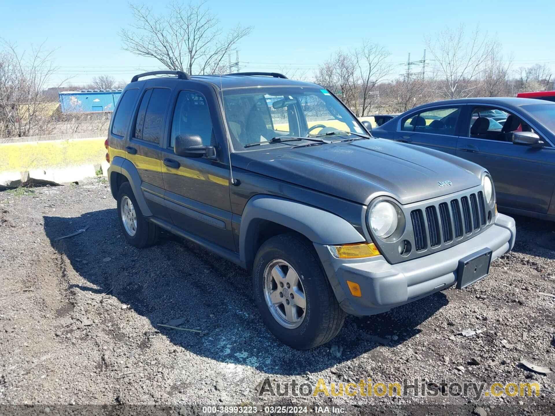 JEEP LIBERTY SPORT, 1J4GL48536W130268