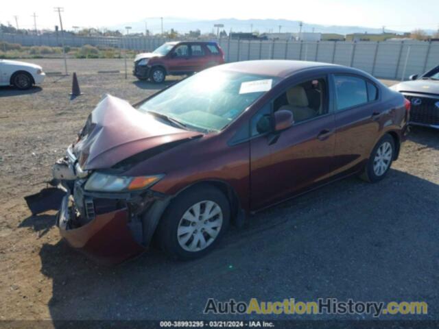 HONDA CIVIC LX, 19XFB2F51CE339607