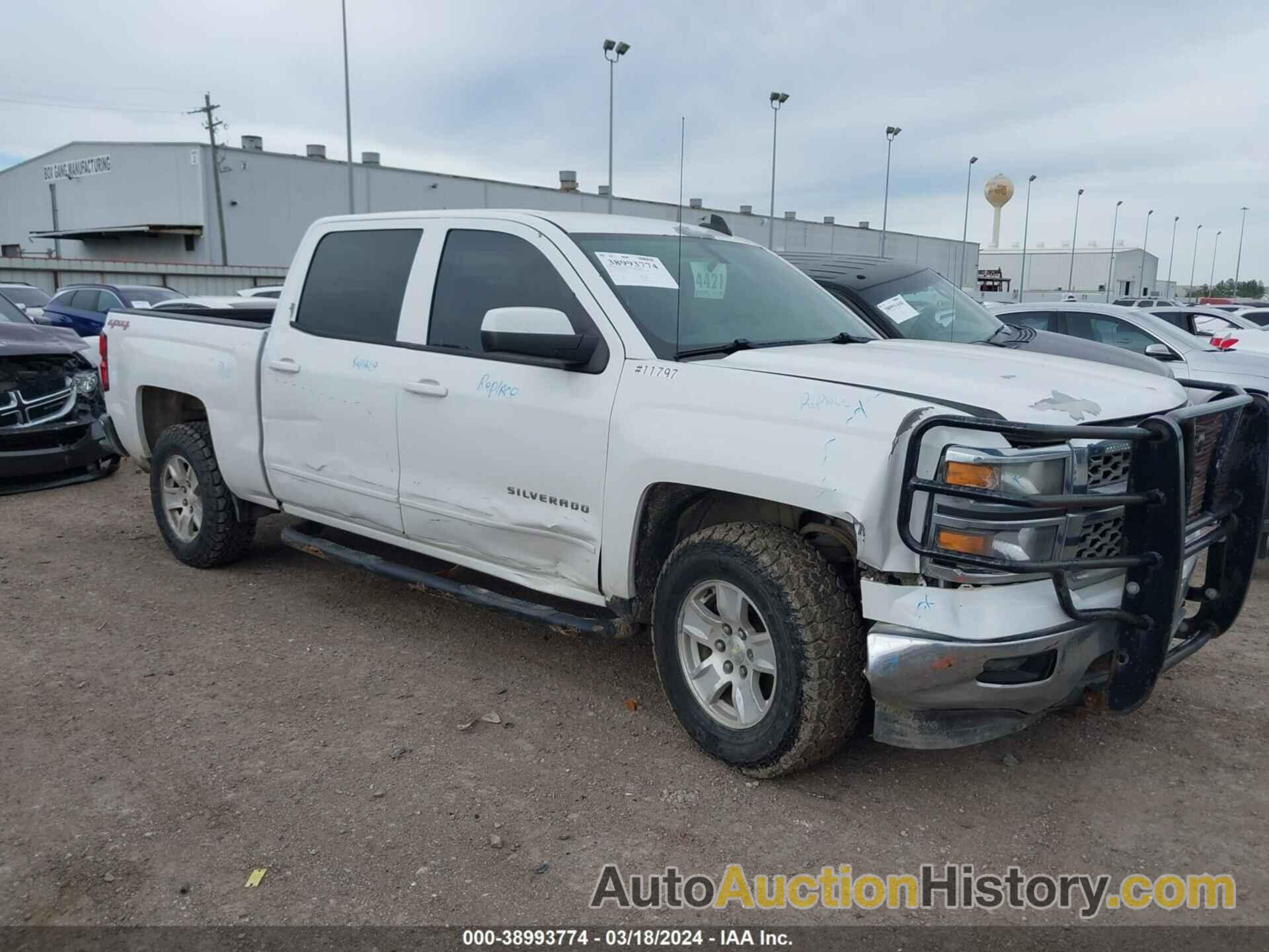 CHEVROLET SILVERADO 1500 1LT, 3GCUKREC3FG377803