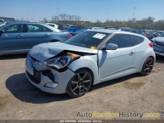 HYUNDAI VELOSTER FLEX W/BLACK, KMHTC6AD7EU213709