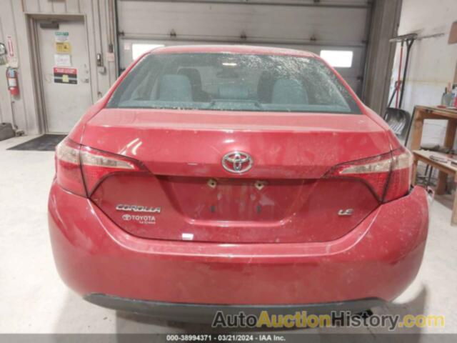 TOYOTA COROLLA LE, 2T1BURHE1HC773448