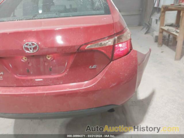 TOYOTA COROLLA LE, 2T1BURHE1HC773448