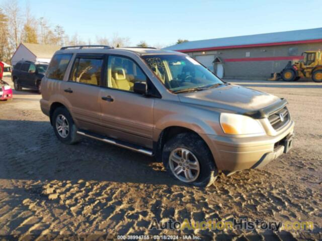 HONDA PILOT EX-L, 2HKYF18604H535578