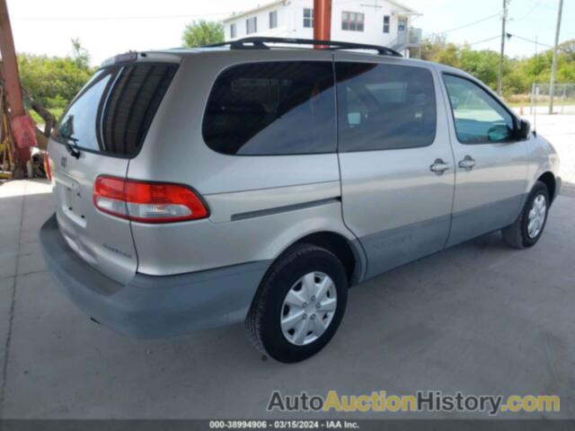 TOYOTA SIENNA CE, 4T3ZF19C51U382547