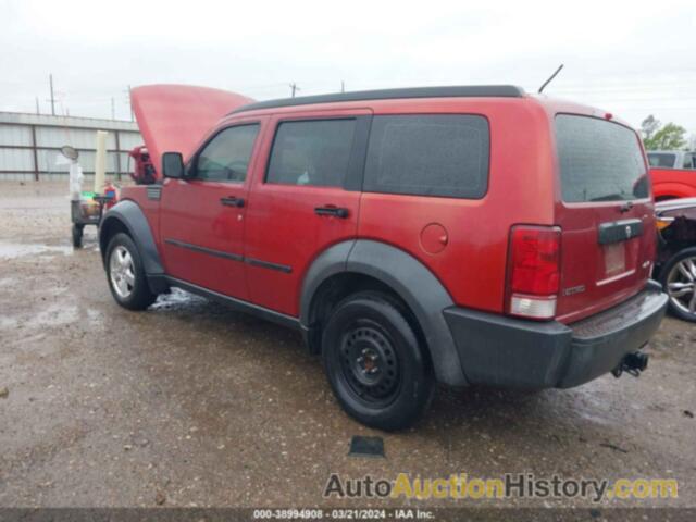 DODGE NITRO SXT, 1D8GU28K77W728931