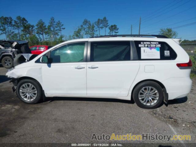 TOYOTA SIENNA XLE V6 8 PASSENGER, 5TDYK3DC5DS298776