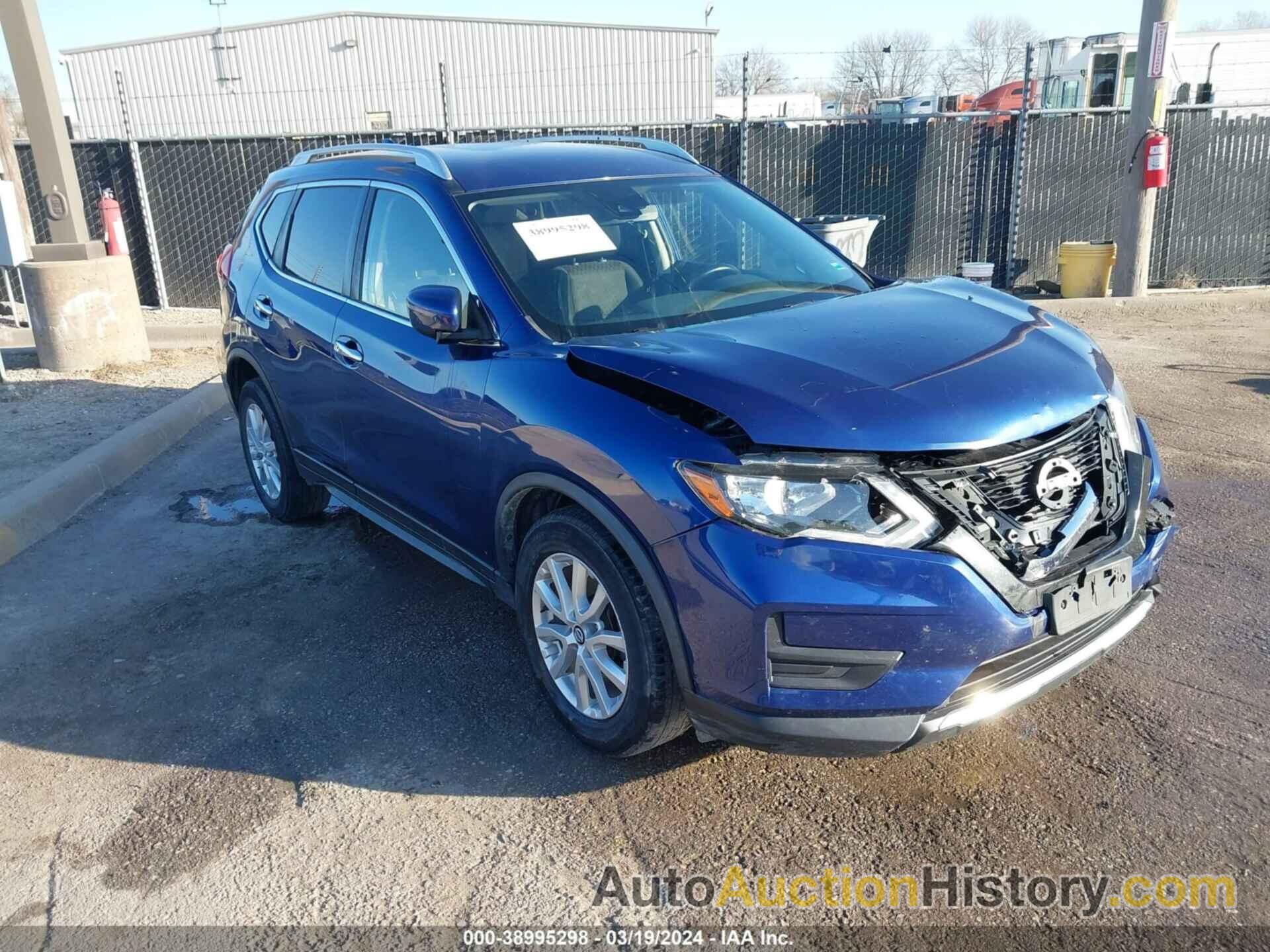 NISSAN ROGUE SV, JN8AT2MT0KW503639