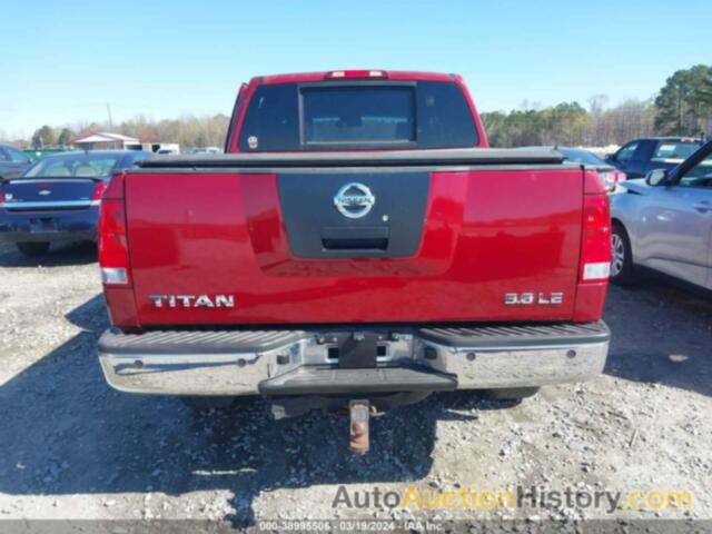 NISSAN TITAN LE, 1N6BA07B66N528177