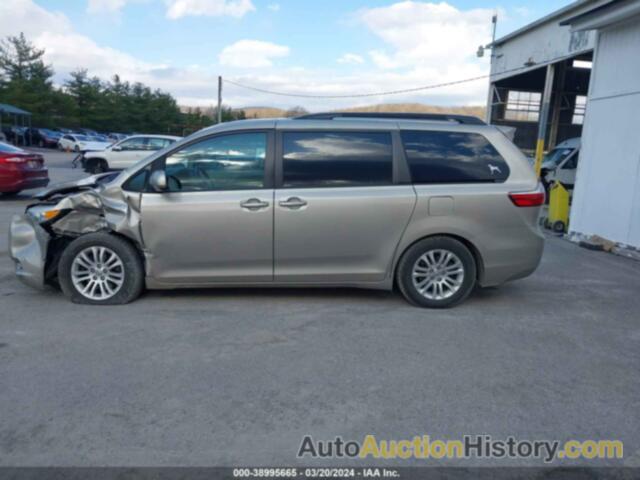 TOYOTA SIENNA XLE 8 PASSENGER, 5TDYK3DC1FS561154