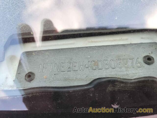 FORD ECONOLINE E250 VAN, 1FTNE2EW4CDB08876