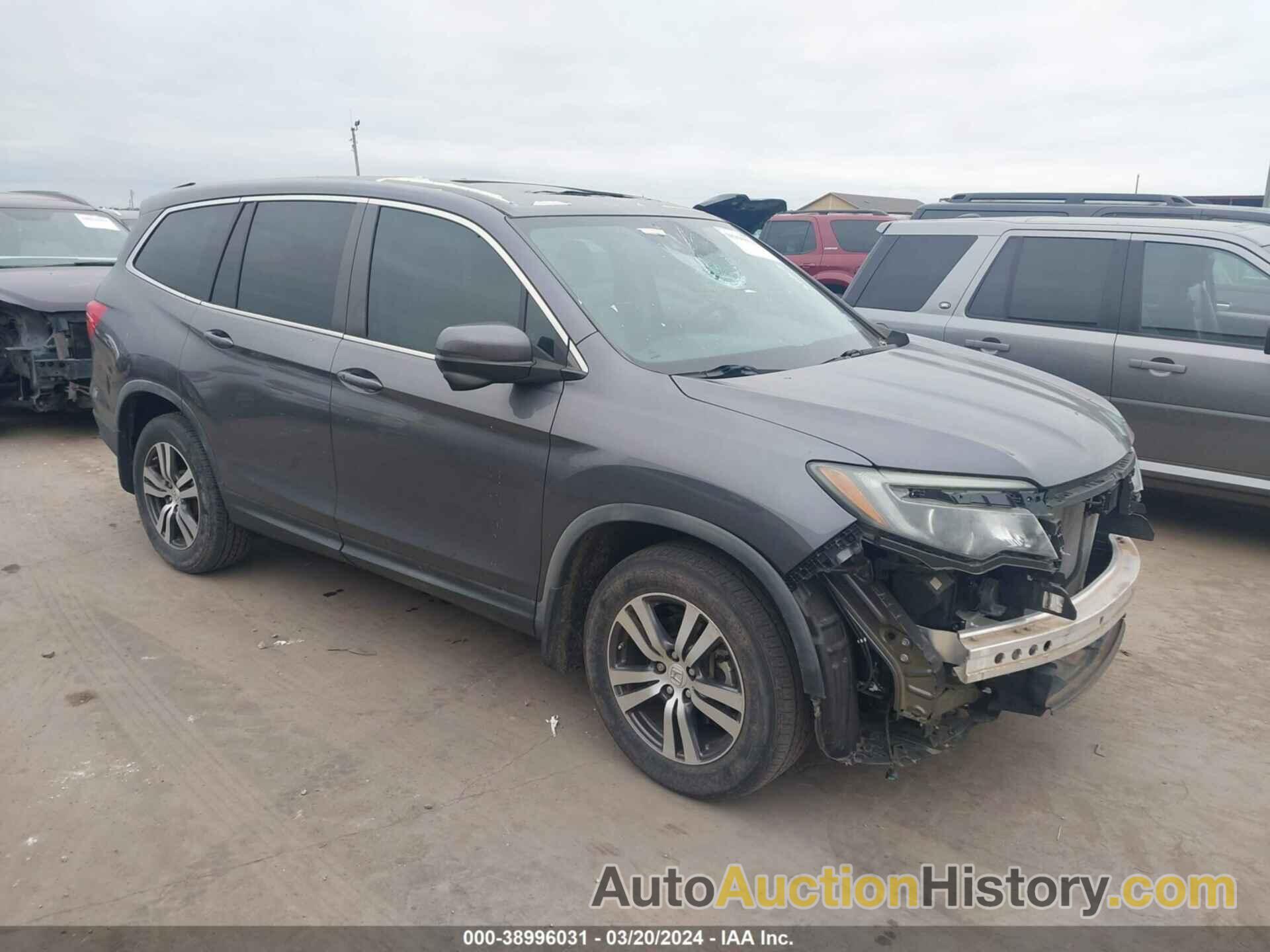 HONDA PILOT EX-L, 5FNYF5H6XJB001859