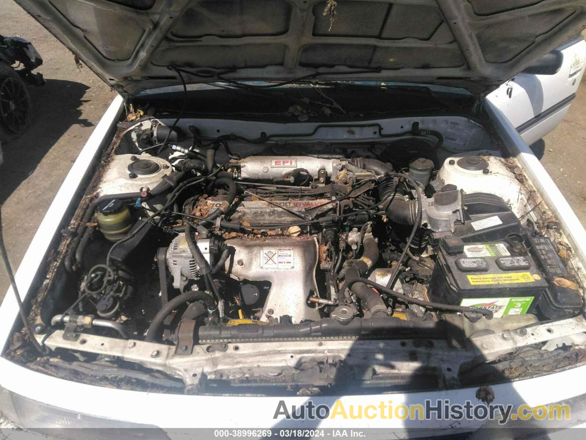 TOYOTA CAMRY DLX, JT2SV21W8M0386707