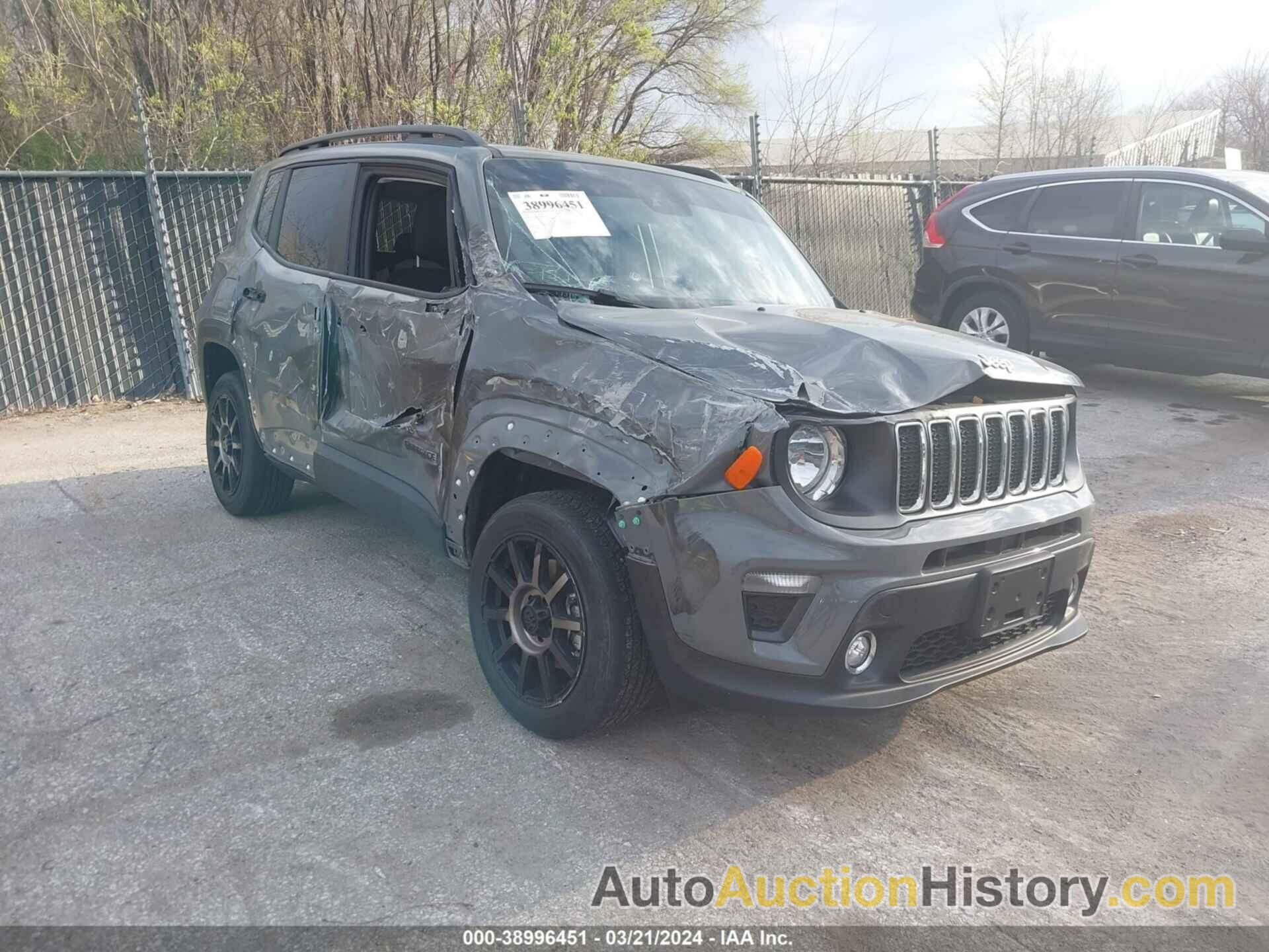 JEEP RENEGADE LATITUDE, ZACNJDBB4MPN29411