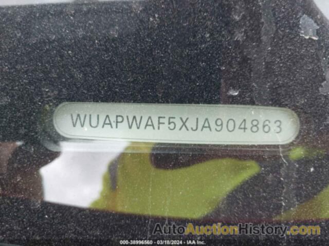 AUDI RS 5 2.9T, WUAPWAF5XJA904863